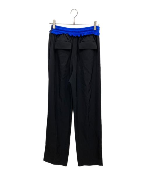 BALENCIAGA（バレンシアガ）BALENCIAGA (バレンシアガ) レイヤードイージーパンツ ブラック サイズ:34の古着・服飾アイテム