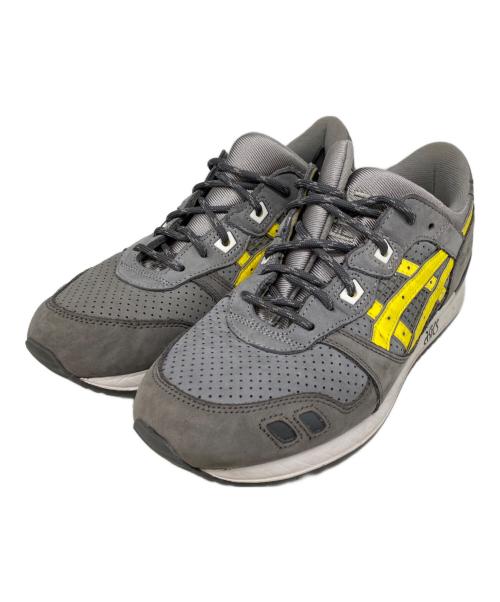 asics（アシックス）asics (アシックス) KITH (キス) GEL LYTE III  REMASTERED グレー×イエロー サイズ:27.5cmの古着・服飾アイテム