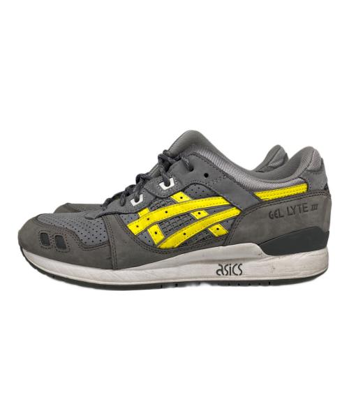 asics（アシックス）asics (アシックス) KITH (キス) GEL LYTE III  REMASTERED グレー×イエロー サイズ:27.5cmの古着・服飾アイテム