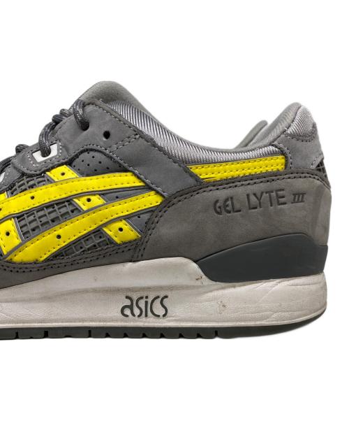 asics（アシックス）asics (アシックス) KITH (キス) GEL LYTE III  REMASTERED グレー×イエロー サイズ:27.5cmの古着・服飾アイテム