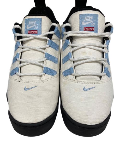 NIKE（ナイキ）NIKE (ナイキ) SUPREME (シュプリーム) SB Darwin Low ホワイト サイズ:27.5㎝の古着・服飾アイテム