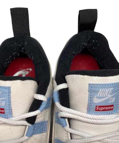 NIKE（ナイキ）NIKE (ナイキ) SUPREME (シュプリーム) SB Darwin Low ホワイト サイズ:27.5㎝の古着・服飾アイテム