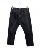 CarHarttカーハート）の古着「デニムパンツ」｜ブラック