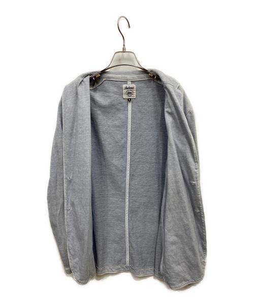 JACKMAN（ジャックマン）JACKMAN (ジャックマン) ピグメント カットソージャケット ブルー サイズ:Lの古着・服飾アイテム