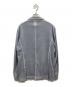 JACKMAN (ジャックマン) ピグメント カットソージャケット ブルー サイズ:L：3000円
