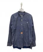 SUGAR CANEシュガーケーン）の古着「CALICO PUEBLO TRADE SHIRT」｜ブルー