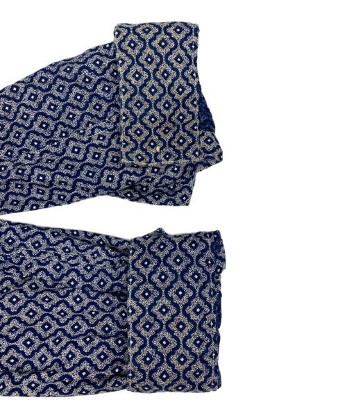 SUGAR CANE（シュガーケーン）SUGAR CANE (シュガーケーン) CALICO PUEBLO TRADE SHIRT ブルー サイズ:不明の古着・服飾アイテム