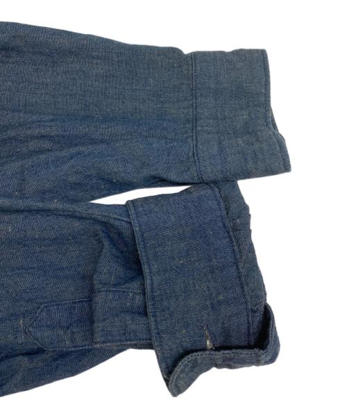 ORGUEIL（オルゲイユ）ORGUEIL (オルゲイユ) クラシックシャンブレーシャツ ブルー サイズ:38の古着・服飾アイテム