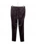 ERMENEGILDO ZEGNA (エルメネジルド・ゼニア) タックパンツ ダークブラウン サイズ:6-46R：6000円