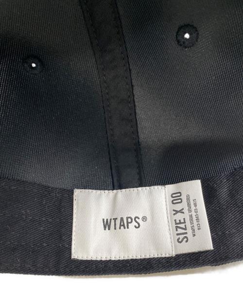 WTAPS（ダブルタップス）WTAPS (ダブルタップス) 23AW POLY TWILL PROTECT キャップ ブラックの古着・服飾アイテム