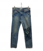 AVIREXアヴィレックス）の古着「TYPE BLUEデニムパンツ」｜ブルー