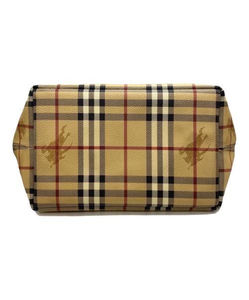 BURBERRY LONDON（バーバリーロンドン）BURBERRY LONDON (バーバリーロンドン) ノバチェックトートバッグ ブラウンの古着・服飾アイテム