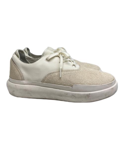 Y-3（ワイスリー）Y-3 (ワイスリー) AJATU COURT FORMAL ホワイト×ベージュ サイズ:26.5の古着・服飾アイテム