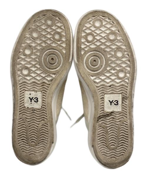 Y-3（ワイスリー）Y-3 (ワイスリー) AJATU COURT FORMAL ホワイト×ベージュ サイズ:26.5の古着・服飾アイテム