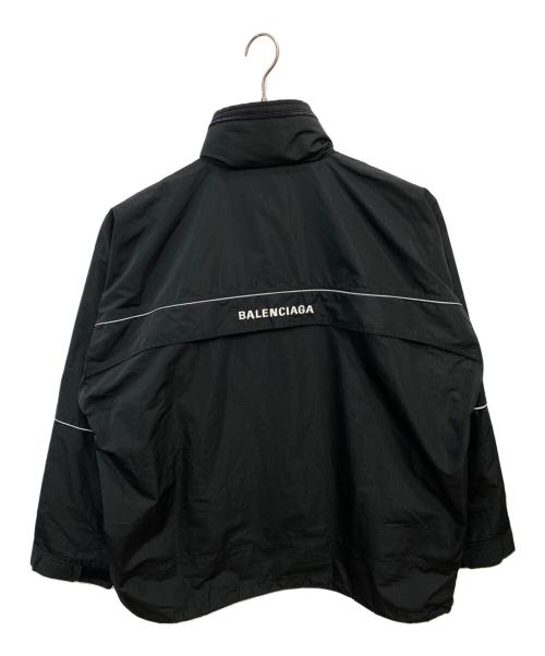 BALENCIAGA（バレンシアガ）BALENCIAGA (バレンシアガ) 19SS アノラック ウィンドブレーカー ジャケット ブラック サイズ:44の古着・服飾アイテム