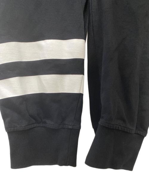 DSQUARED2（ディースクエアード）DSQUARED2 (ディースクエアード) D2 BROS COMBAT JOGGERS ロゴジャージーパンツ ブラック サイズ:ｓの古着・服飾アイテム