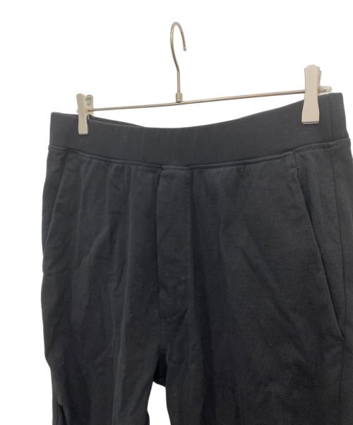 DSQUARED2（ディースクエアード）DSQUARED2 (ディースクエアード) D2 BROS COMBAT JOGGERS ロゴジャージーパンツ ブラック サイズ:ｓの古着・服飾アイテム