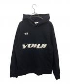 Y-3ワイスリー）の古着「Graphic Logo Hoodie」｜ブラック