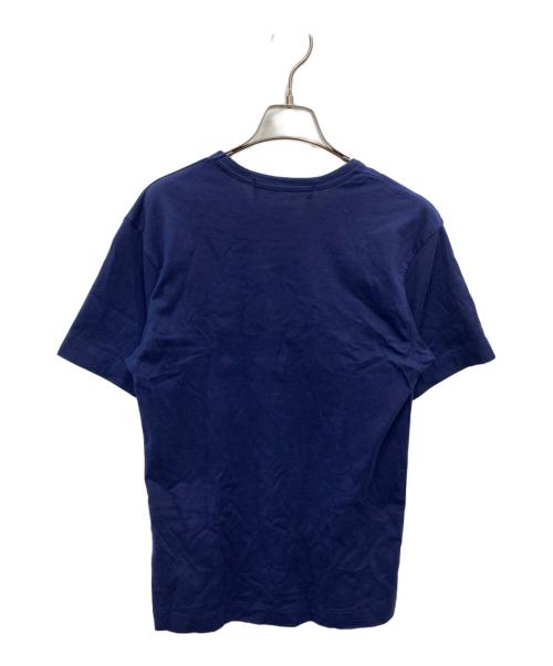 PLAY COMME des GARCONS（プレイコムデギャルソン）PLAY COMME des GARCONS (プレイコムデギャルソン) ロゴプリントTシャツ ネイビー サイズ:Ｍの古着・服飾アイテム