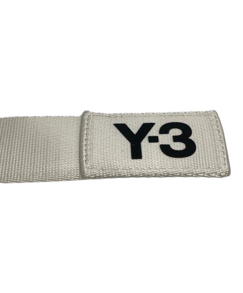 Y-3（ワイスリー）Y-3 (ワイスリー) CLASSIC LOGO BELT ホワイト サイズ:Ｍの古着・服飾アイテム