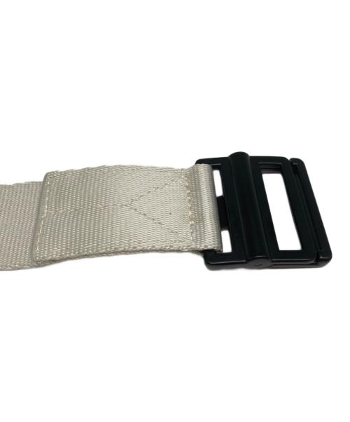 Y-3（ワイスリー）Y-3 (ワイスリー) CLASSIC LOGO BELT ホワイト サイズ:Ｍの古着・服飾アイテム