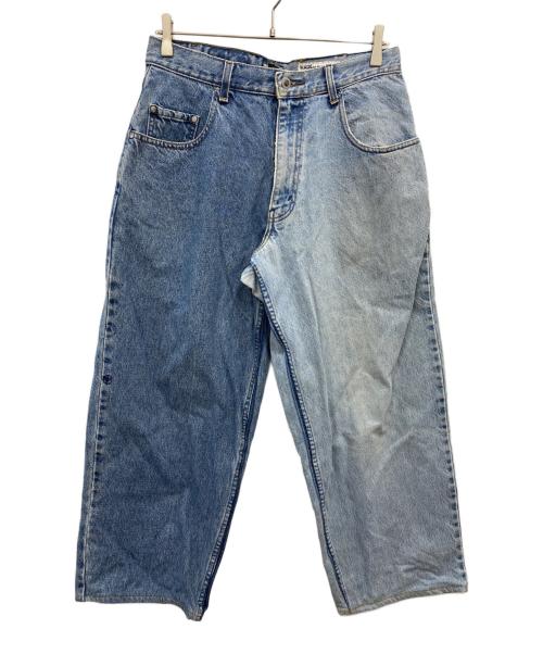 LEVI'S（リーバイス）LEVI'S (リーバイス) MADE by sunny side up (メイド バイ サニーサイドアップ) リメイクデニムパンツ インディゴ サイズ:2の古着・服飾アイテム