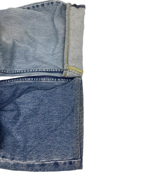 LEVI'S（リーバイス）LEVI'S (リーバイス) MADE by sunny side up (メイド バイ サニーサイドアップ) リメイクデニムパンツ インディゴ サイズ:2の古着・服飾アイテム