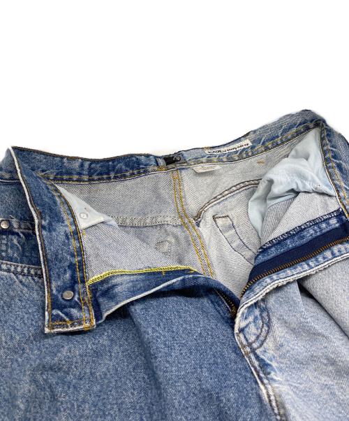LEVI'S（リーバイス）LEVI'S (リーバイス) MADE by sunny side up (メイド バイ サニーサイドアップ) リメイクデニムパンツ インディゴ サイズ:2の古着・服飾アイテム