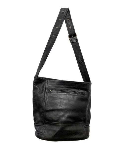 beautiful people（ビューティフルピープル）beautiful people (ビューティフルピープル) ライダースショルダーバッグ ブラックの古着・服飾アイテム