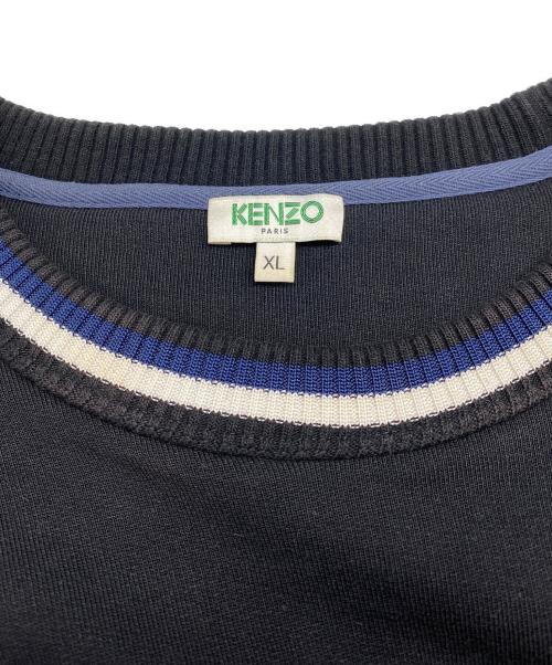 KENZO（ケンゾー）KENZO (ケンゾー) タイガースウェット ブラック サイズ:XLの古着・服飾アイテム