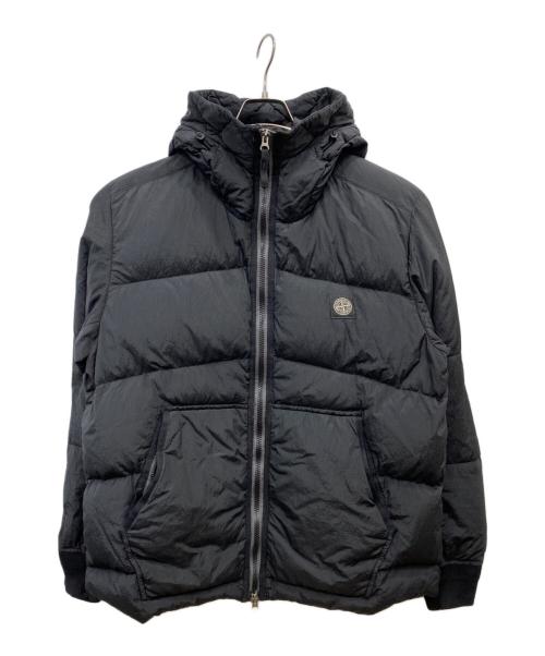 STONE ISLAND（ストーンアイランド）STONE ISLAND (ストーンアイランド) メタルナイロンダウンジャケット ブラック サイズ:Mの古着・服飾アイテム