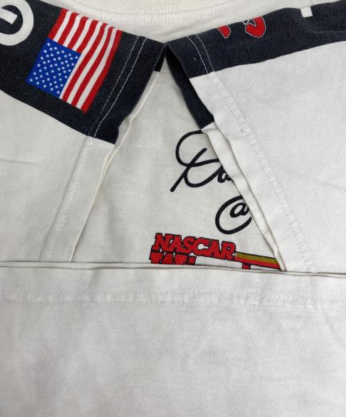 HASE AUTHENTICS（ハセ オーセンティックス）HASE AUTHENTICS (ハセ オーセンティックス) ヴィンテージレーシングTシャツ ホワイト サイズ:XLの古着・服飾アイテム