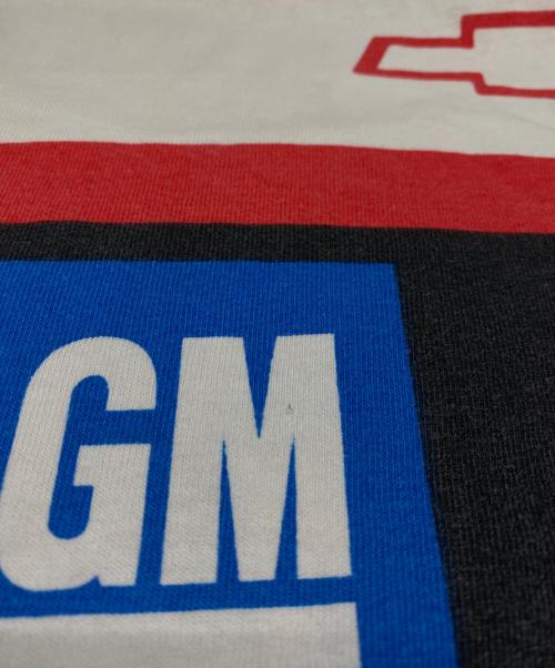 HASE AUTHENTICS（ハセ オーセンティックス）HASE AUTHENTICS (ハセ オーセンティックス) ヴィンテージレーシングTシャツ ホワイト サイズ:XLの古着・服飾アイテム