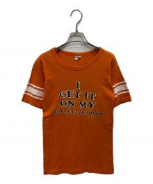Champion×HARLEY-DAVIDSON（チャンピオン×ハーレーダビッドソン）の古着「70～80's ヴィンテージTシャツ」｜オレンジ