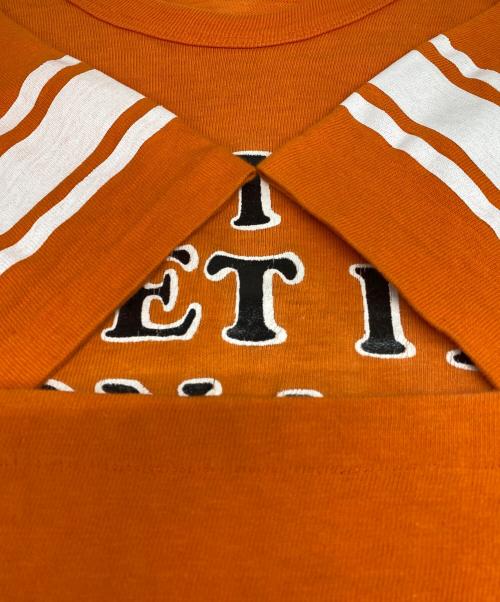 Champion（チャンピオン）Champion (チャンピオン) HARLEY-DAVIDSON (ハーレーダビッドソン) 70～80's ヴィンテージTシャツ オレンジ サイズ:Sの古着・服飾アイテム