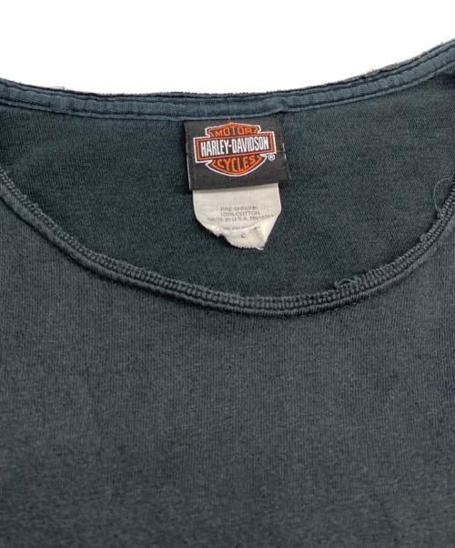 HARLEY-DAVIDSON（ハーレーダビッドソン）HARLEY-DAVIDSON (ハーレーダビッドソン) 00's ヴィンテージTシャツ ブラック サイズ:Ｌの古着・服飾アイテム