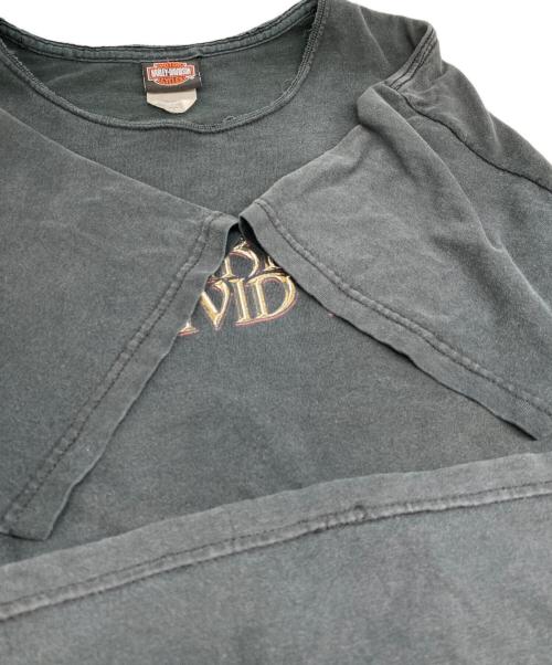 HARLEY-DAVIDSON（ハーレーダビッドソン）HARLEY-DAVIDSON (ハーレーダビッドソン) 00's ヴィンテージTシャツ ブラック サイズ:Ｌの古着・服飾アイテム