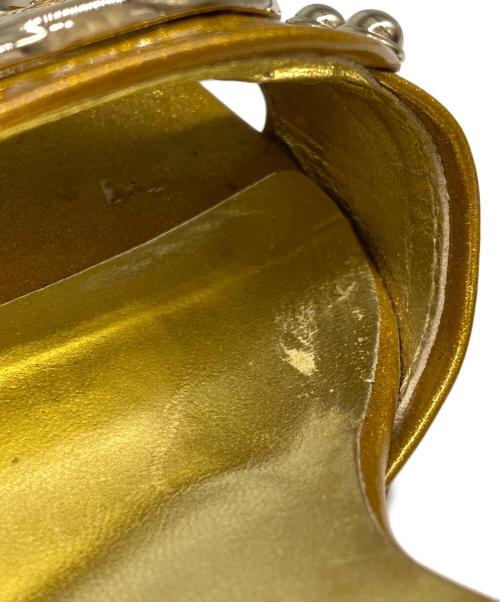 GUCCI（グッチ）GUCCI (グッチ) ヒールパンプス イエロー サイズ:35Cの古着・服飾アイテム