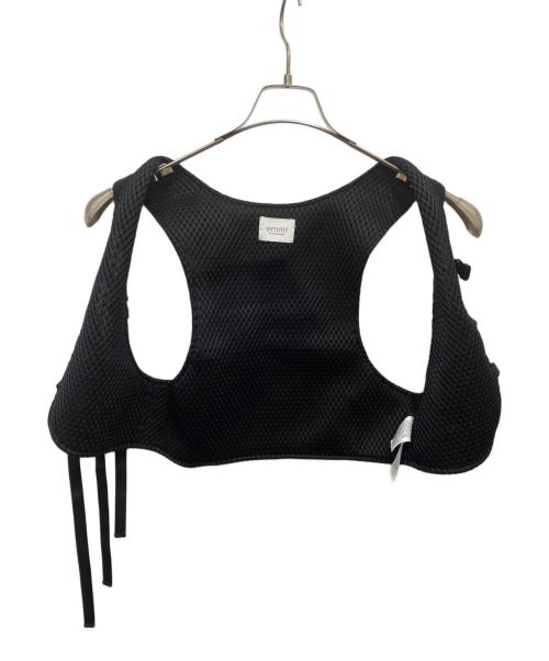 emmi（エミ）emmi (エミ) スポーティメッシュコンパクトベスト ブラック サイズ:FREEの古着・服飾アイテム