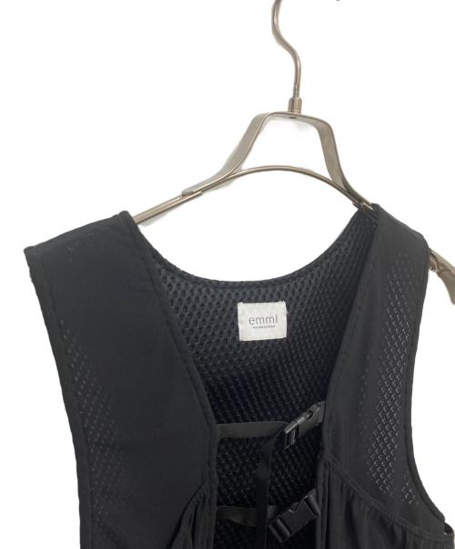 emmi（エミ）emmi (エミ) スポーティメッシュコンパクトベスト ブラック サイズ:FREEの古着・服飾アイテム