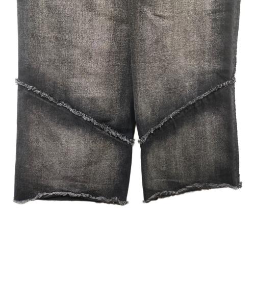 HARE（ハレ）HARE (ハレ) コンバートフリンジデニムパンツ ブラック サイズ:Ｓの古着・服飾アイテム