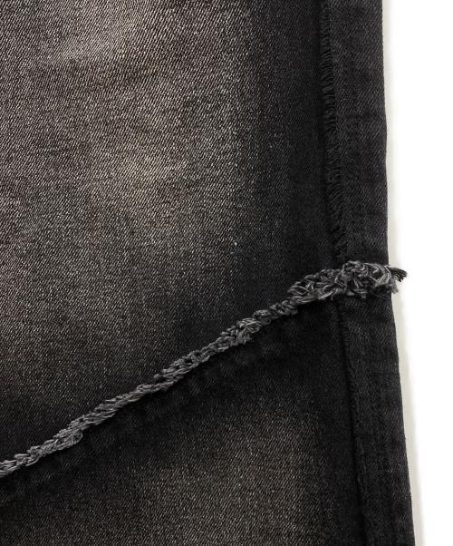 HARE（ハレ）HARE (ハレ) コンバートフリンジデニムパンツ ブラック サイズ:Ｓの古着・服飾アイテム