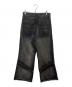 HARE (ハレ) コンバートフリンジデニムパンツ ブラック サイズ:Ｓ：7000円