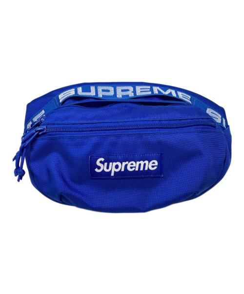 SUPREME（シュプリーム）SUPREME (シュプリーム) 18SS ウエストバッグ ブルーの古着・服飾アイテム