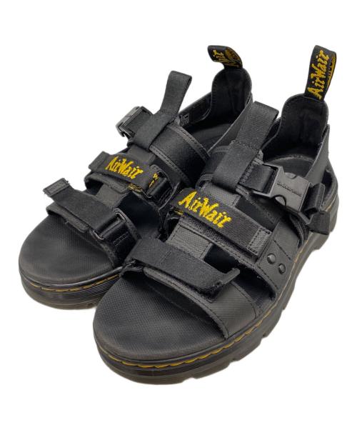 Dr.Martens（ドクターマーチン）Dr.Martens (ドクターマーチン) PEARSON マルチストラップサンダル ブラック サイズ:UK7の古着・服飾アイテム