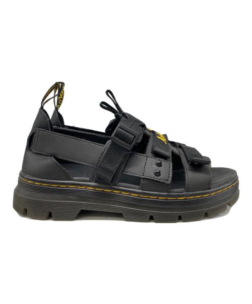 Dr.Martens（ドクターマーチン）Dr.Martens (ドクターマーチン) PEARSON マルチストラップサンダル ブラック サイズ:UK7の古着・服飾アイテム