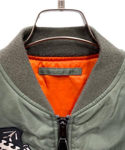 AVIREX（アヴィレックス）AVIREX (アヴィレックス) MA-1ジャケット カーキ サイズ:Lの古着・服飾アイテム