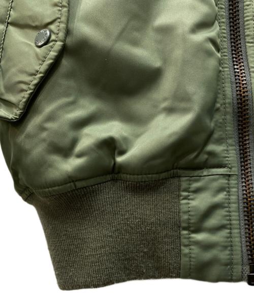 AVIREX（アヴィレックス）AVIREX (アヴィレックス) MA-1ジャケット カーキ サイズ:Lの古着・服飾アイテム