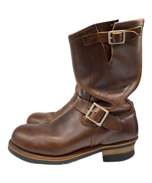 RED WING（レッドウィング）RED WING (レッドウィング) エンジニアブーツ ブラウン サイズ:9の古着・服飾アイテム