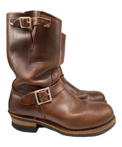 RED WING（レッドウィング）RED WING (レッドウィング) エンジニアブーツ ブラウン サイズ:9の古着・服飾アイテム